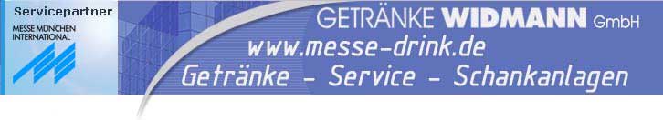   Logo Getränke Widmann - www.messedrink.de  